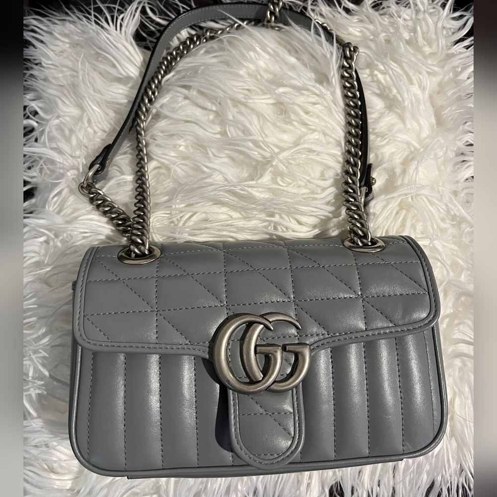 Grey Marmont Gucci Bag